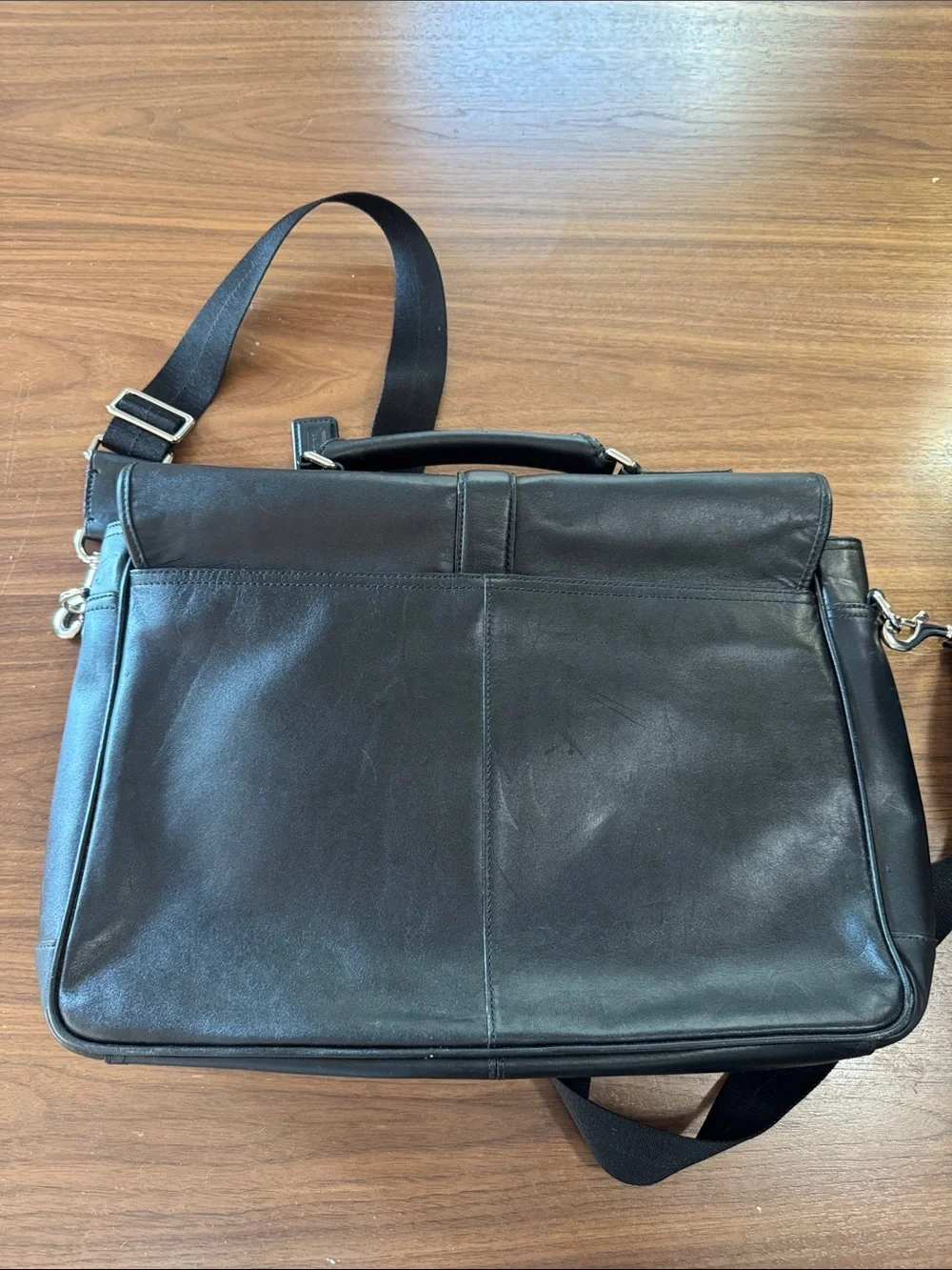 Vintage coach messenger bag